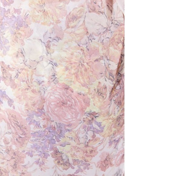 Zara pastel floral print flare pants, NWOT, M - Picture 5 of 15